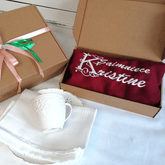 Saimniece Kristīne Apron with name